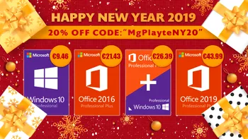 Promoție nouă pentru 2019: Windows 10 Pro la 9,46 euro, Office 2016 Pro la 21,43 euro (P)