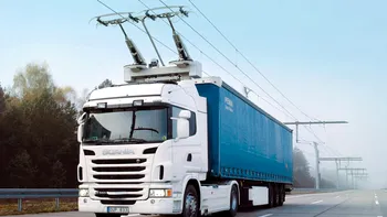 Camionul-troleibuz e spectaculos și e gata pentru autostrăzile din Germania