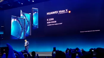 Huawei Mate X, un „monstru” de telefon pliabil cu 5G care vrea să bată Samsung