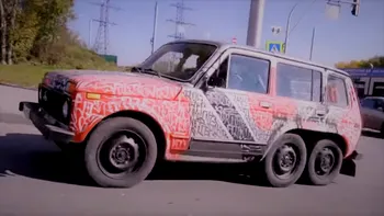 Lada care îți arată că și un un SUV vechi și demodat poate fi o „bestie”