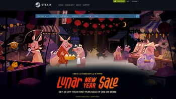 Steam sărbătorește Anul Nou Chinezesc cu reduceri bune la zeci de jocuri