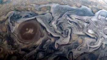 Jupiter apare într-o poză istorică și spectaculoasă cum n-ai mai văzut-o