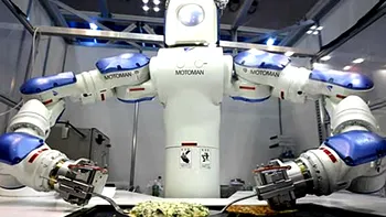 Mâncărurile noi și sofisticate făcute de „roboți” vor deveni realitate
