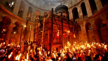 Lumina de Paşte de la Mormântul Sfânt: secretul pe care Biserica n-ar vrea să-l afli