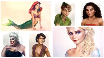 Cum ar fi arătat personajele tale Disney preferate în realitate