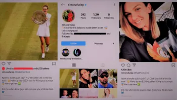 Simona Halep, victima hackerilor: ce mesaje de țeapă au apărut pe Instagram