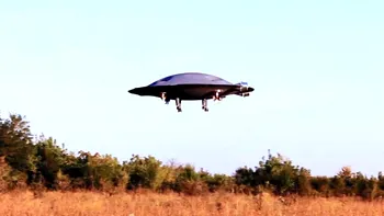 Farfuria zburătoare creată de un român, dezvăluită după 20 de ani