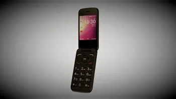 Acest telefon cu clapetă e 