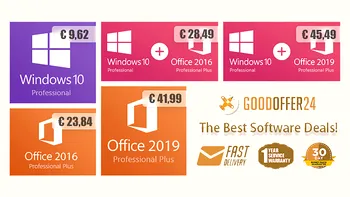 Cele mai tari oferte de toamnă: Windows 10 la 9,62 euro și Office 2019 la 41,99 euro