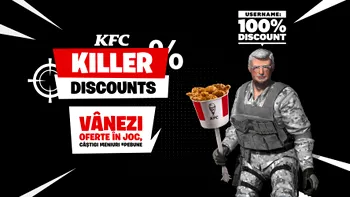 [P] Vânează discounturile la KFC ingame!