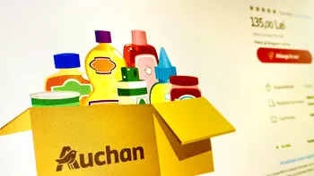 Auchan ia o decizie utilă pentru români: pachete cu alimente oriunde în țară