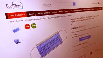 Alte două magazine românești listează măști cu descrieri înșelătoare