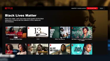 Netflix a găsit cel mai bun moment pentru a-și face reclamă: ce e colecția “Black Lives Matter”