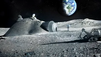Cea mai bizară metodă prin care ar putea fi construite baze pe Lună