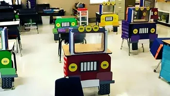 Cea mai creativă soluție de distanțare socială în școli: soluția care ar trebui adoptată și la noi
