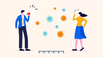 Noi detalii despre răspândirea infecțiilor cu coronavirus: ce se întâmplă cu distanța de 2 metri