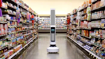 Roboțelul acesta îți poate fi de ajutor în supermarket. Unde îl găsești?