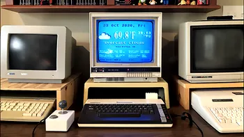 Cum reinventezi un calculator de acum 40 de ani: Atari a ”învățat” să afișeze vremea de pe internet