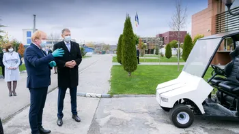 Prima mașină cu hidrogen produsă în România: ce spune Iohannis despre prototipul de la Vâlcea