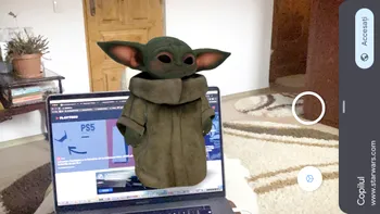Cum îl pui pe masa de Crăciun pe Baby Yoda: Google ți-l aduce mai aproape
