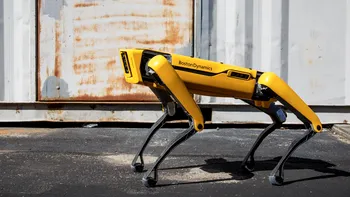 Câinele robot polițist a arestat un infractor. Scena seamănă perfect cu un episod din Black Mirror