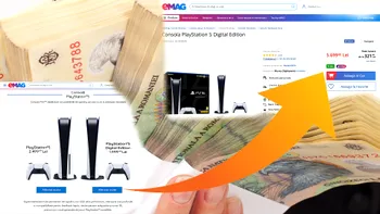 De ce a ajuns PlayStation 5 să coste de peste 3 ori mai mult pe eMag și cât câștigă din asta