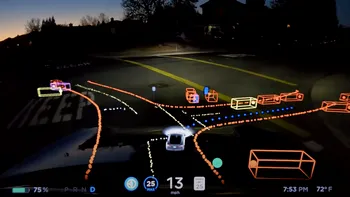 VIDEO Impresionant | Cum se descurcă în trafic această Tesla fără intervenția șoferului