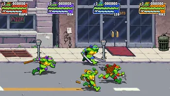 VIDEO Țestoasele Ninja se transformă într-un joc desprins din secolul trecut, pentru melancolicul din tine