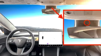 Camerele dintr-o mașină Tesla, un potențial Big Brother: de ce te filmează când ești la volan