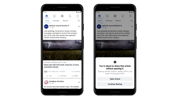 Schimbarea Facebook care încearcă să rezolve problema dezinformării, copiată de la Twitter