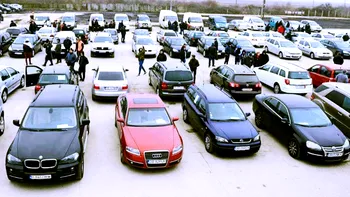 Mașinile vândute de ANAF la prețuri excepționale: Mercedes la aproape 2.000 lei, Ford Mondeo la circa 4.000 lei