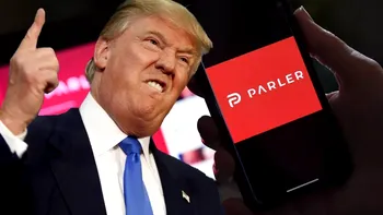 Cea mai controversată rețea socială câștigă un război cu gigantul Apple. Trump e în extaz