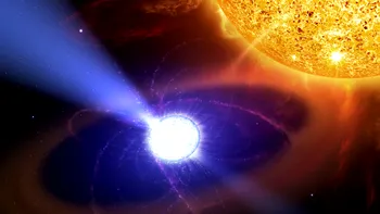 Această stea mai mare decât Luna a fost descoperită și-i uimește pe astronomi