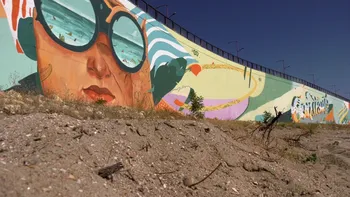 Cea mai mare pictură murală din lume este la Constanța: de ce ajută mediul