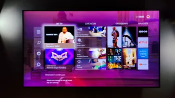 Abonamentul de la Vodafone care schimbă felul în care te uiți la TV și, mai ales, de unde o faci