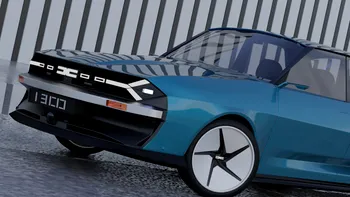 Dacia 1300 Rebirth: conceptul futurist care te va impresiona