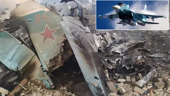 Bombardamentele continuă, dar nici Ucraina nu se lasă: un avion rusesc Su-34, doborât de armata ucraineană