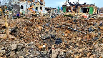 Imaginile surprinse cu drona din orașele ucrainene devastate. În urma trupelor ruse au rămas doar ruine FOTO