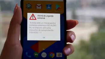 Autoritățile au trimis mesaje Ro-Alert privind incendii de vegetație în mai multe județe