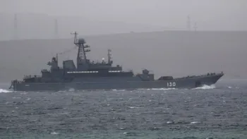 Forțele armatei ucrainene au lovit o navă a marinei ruse care se afla în Marea Neagră