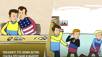 Propaganda rusă folosește desene animate pentru a justifica invazia. Ce sunt învățați cei mici despre războiul din Ucraina | VIDEO