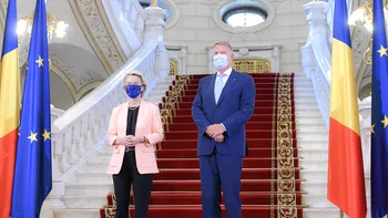 Șefa Comisiei Europene, întâlnire cu Klaus Iohannis. Ursula Von Der Leyen, mesaj pentru românii care au ajutat refugiații ucrianeni