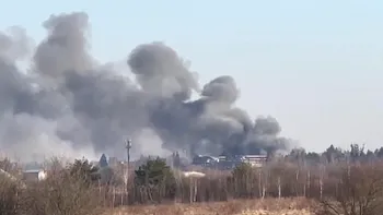 Moscova anunţă că a lovit ”ţinte militare” Liov. Momentul atacului a fost filmat VIDEO