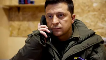 Zelenski, acid la adresa Franței, după ce mai multe companii au refuzat să părăsească Rusia: „Încetați să finanțați moartea oamenilor din Ucraina”
