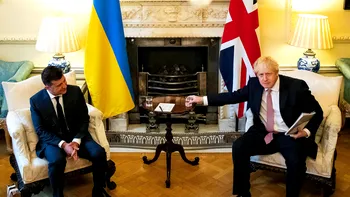 Volodimir Zelenski, discuție cu Boris Johnson. Ce plănuiesc împotriva Rusiei
