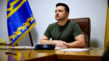 Zelenski a acordat un interviu presei ruse. Cenzura lui Putin împiedică difuzarea discuției cu jurnaliștii