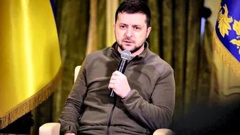 Zelenski dezvăluie că a găsit uniforme de paradă în primele convoaie rusești capturate: „Credeau că vor defila pe Maidan în 3-4 zile“