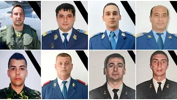Anunț oficial de la MApN. S-a stabilit când vor avea loc ceremoniile militare și religioase pentru militarii care au murit în accidentele aviatice