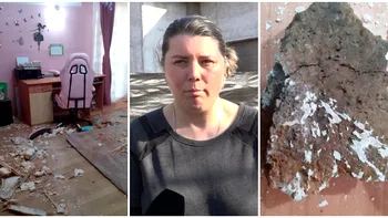 O femeie s-a trezit cu un pietroi în casă, picat din cer. Ce e, de fapt, și de unde a venit