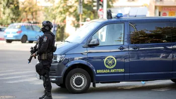 Bagaj suspect lângă Ministerul Transporturilor din București. Zona a fost complet blocată